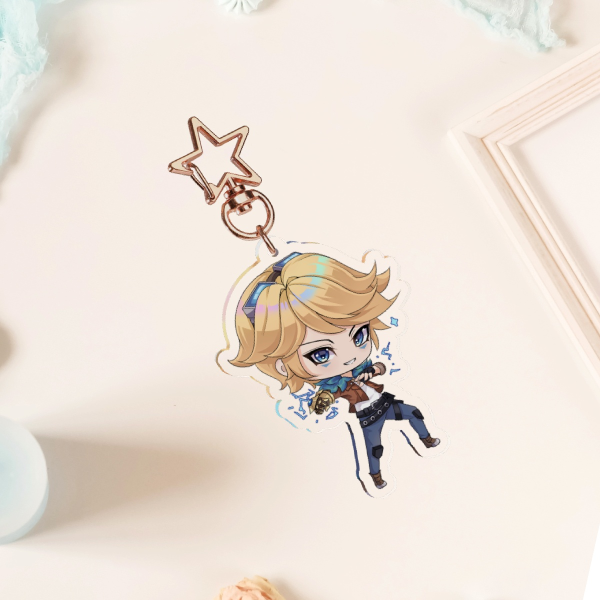6.5cm Double Sided Ezreal Keychain