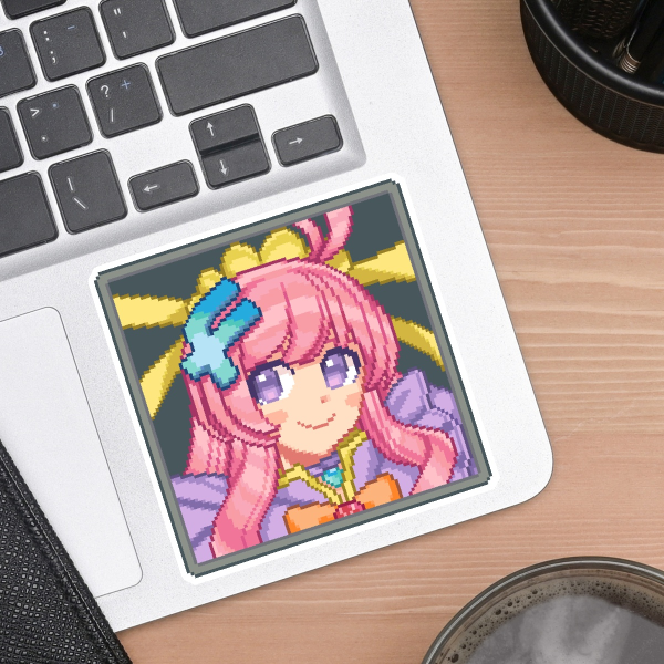 Pixel Frimotan Sticker