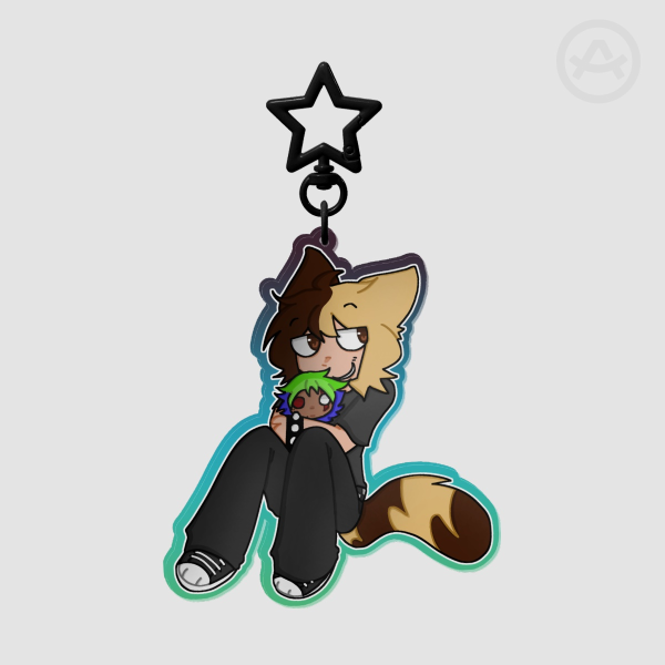 Cairo/Pendejo : Clear Acrylic Keychain