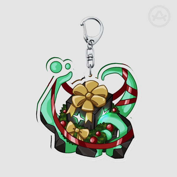 [Dislyte] Green Sands Christmas Keychain