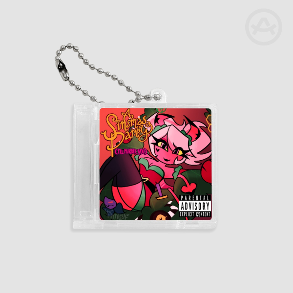 "A Sinsmas Party" CD keychain!