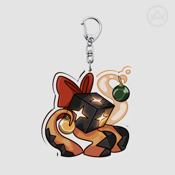 [Dislyte] Orange Sands Christmas Keychain