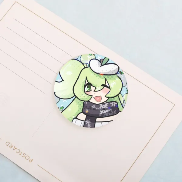 Macne Nana "Snow Apple" pin badge