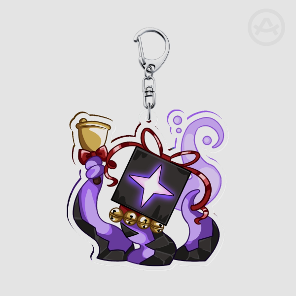 [Dislyte] Purple Sands Christmas Keychain