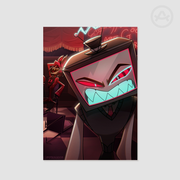 Vox and Alastor Backstory Aftermath HH Poster