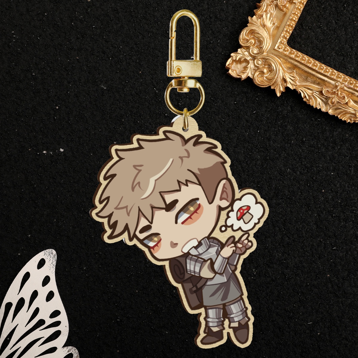 Laios Wooden Charm