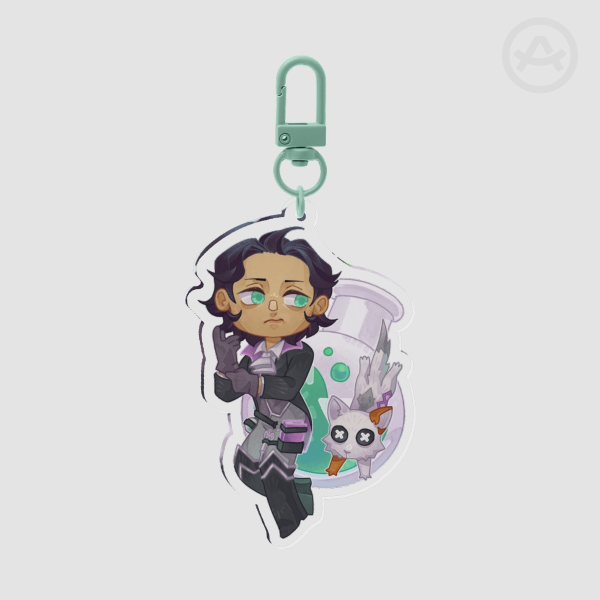 Occtis Tachonis Clear Acrylic Keychain