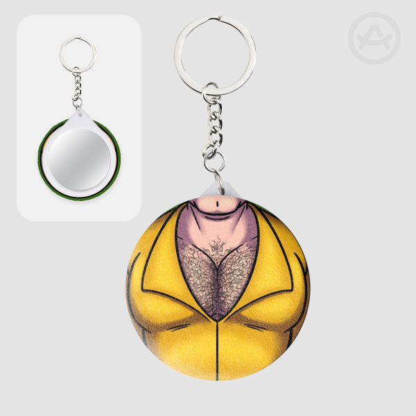 Young Ford Plush Mirror Keychain