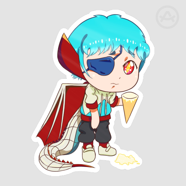 Dito Melted Day Sticker