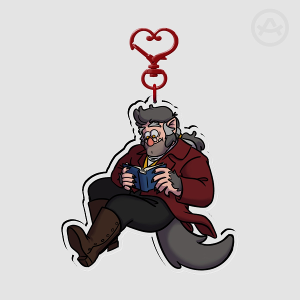 Wolfman Ford keychain