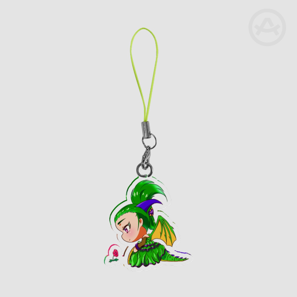 Rae Resting Keychain