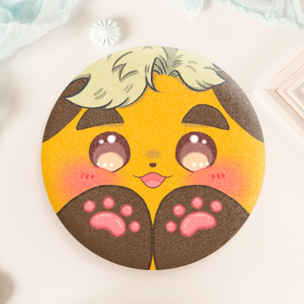 Foxtsum Plush Badge