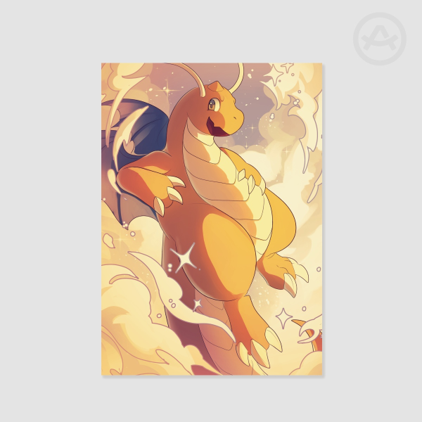 Dragonite (A3 Poster Print)