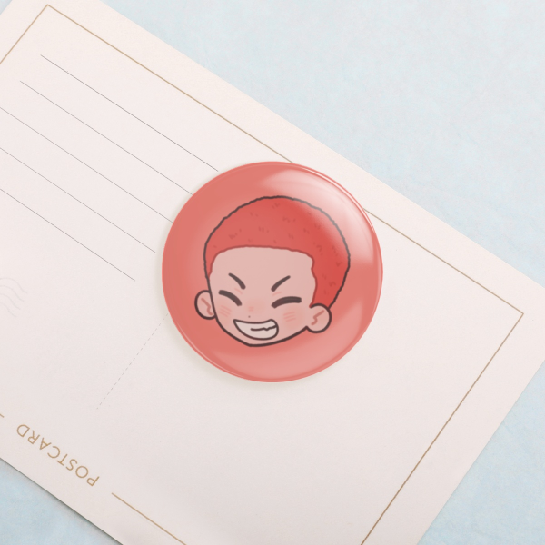 [SLAM DUNK] Sakuragi Hanamichi Mini Pin