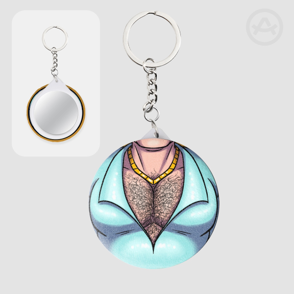 Young Stan Plush Mirror keychain