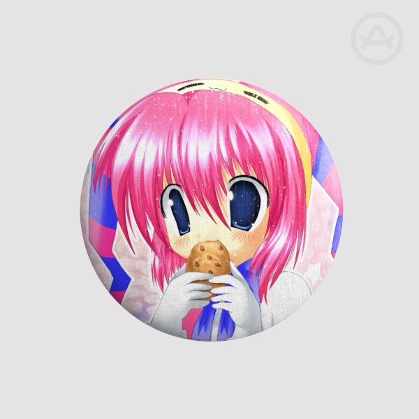 Ichika original character Round Button badge