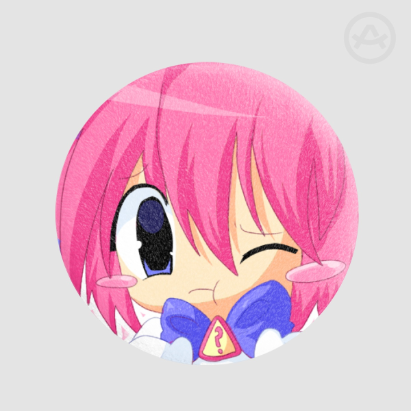 Ichika character Plushie Badge