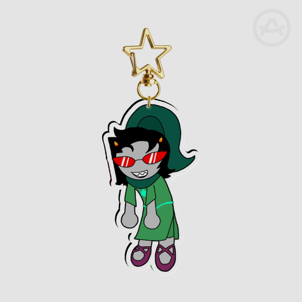 Terezi Pyrope Acrylic Keychain