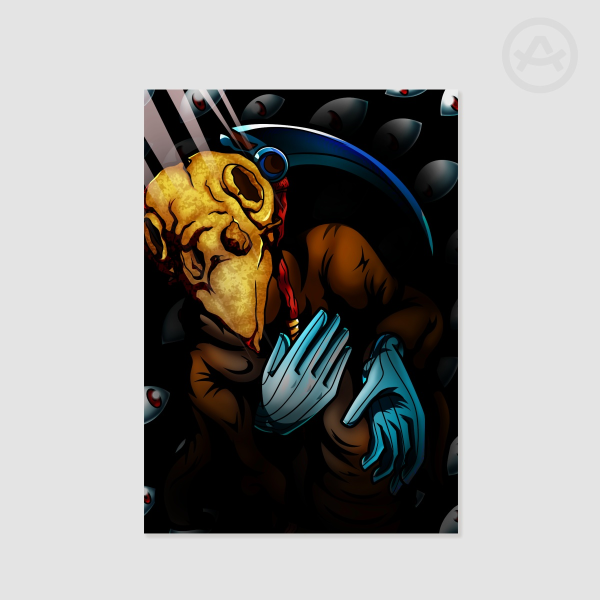 Grim Reaper Poster OC/ Original Character Printing