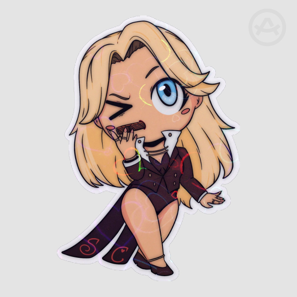 Sabrina Cigar Die-Cut Sticker