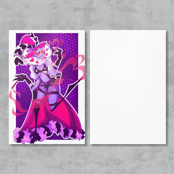 Valentino Pearl Postcard print