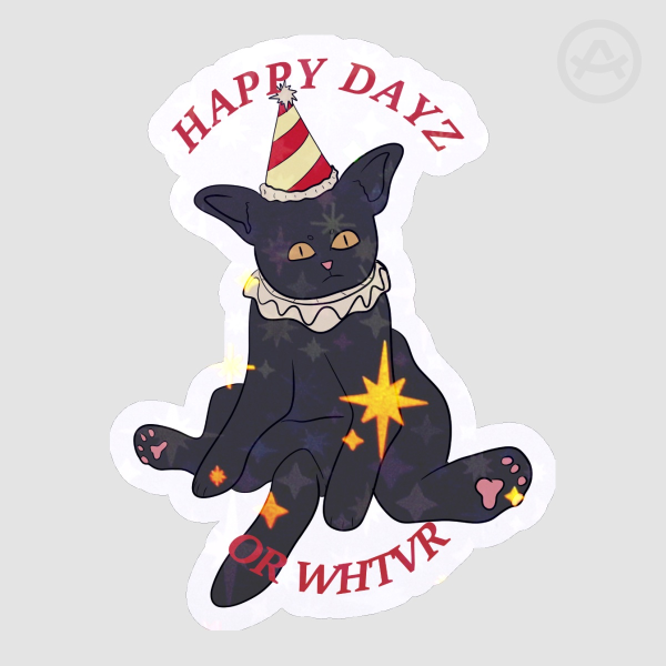 Happy Dayz Die Cut Sticker
