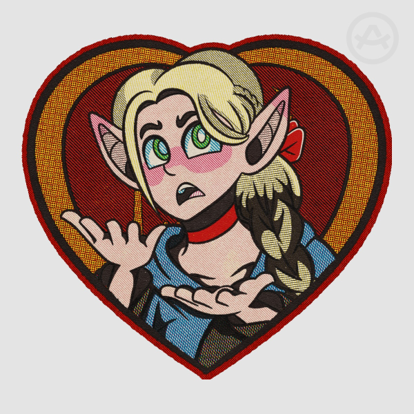 Marcille Dungeon Meshi Series Colored Edge Die Cut Stickers