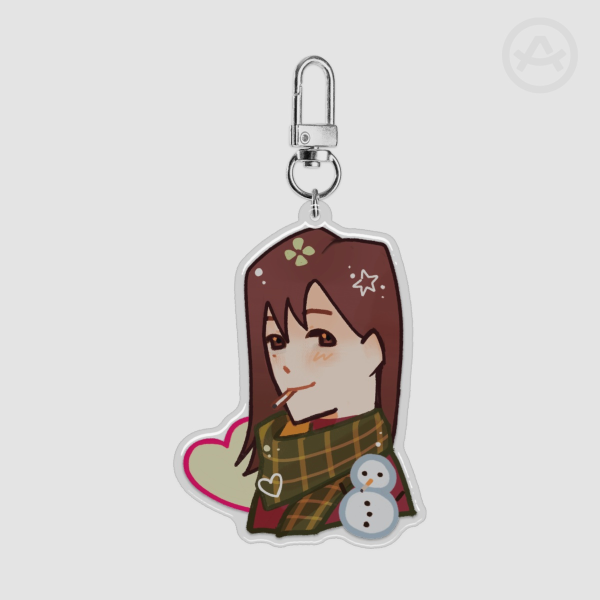 Seasonal Shoko Epoxy Keychains