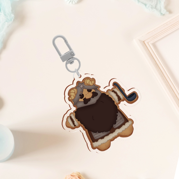 Senshi Cookie Keychain