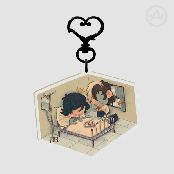 KuroKei (Black Jack) Clear Acrylic Keychains