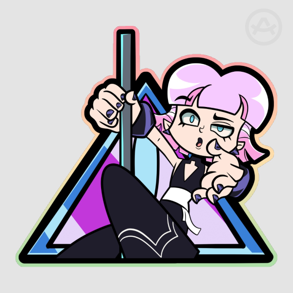 Polyurethane PASWG Colored Edge Die Cut Stickers