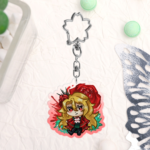 Yearning Mircalla Don Quixote - Colored Edge Acrylic Keychain