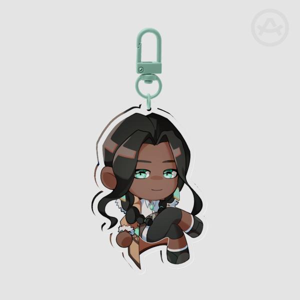 Wenona Project Eden's Garden Clear Acrylic Keychains