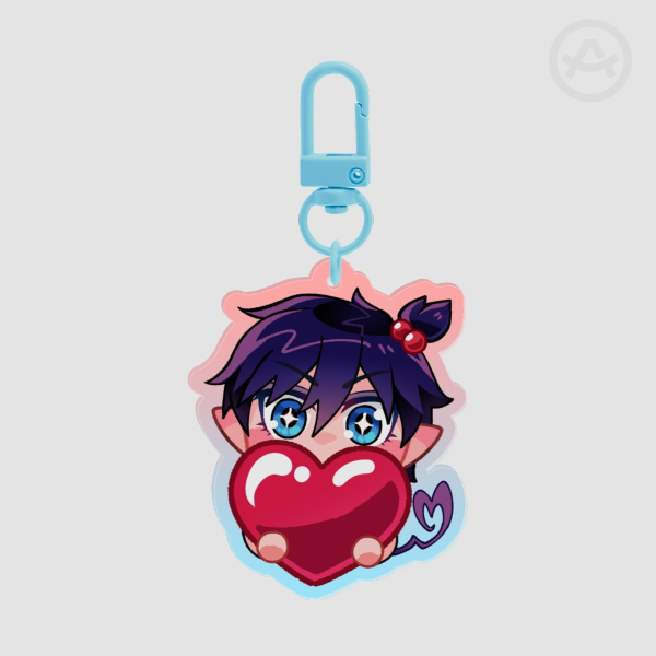 Rin-chan Heart 2" (5cm) Acrylic Keychain
