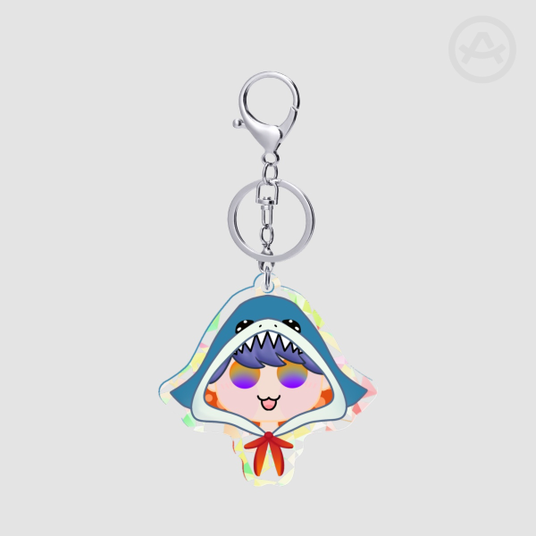 Obey me fan made levi keychain