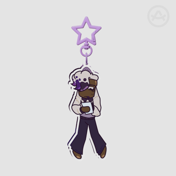Hanging Brusha Keychain