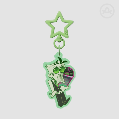 Seymour Scarry Keychain