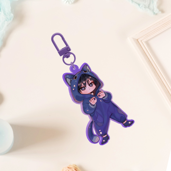Scara Acrylic Keychain