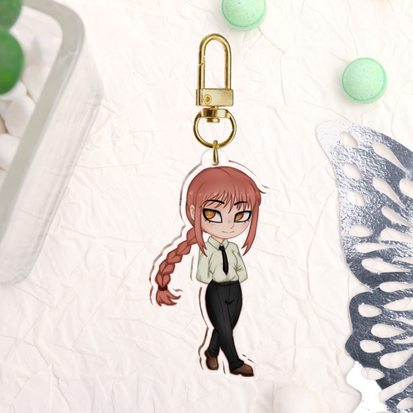 Chainsaw Man Makima Clear Acrylic Keychains