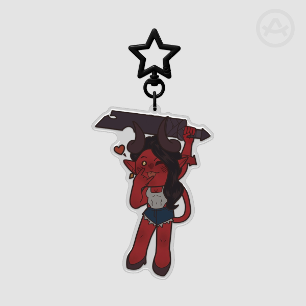 Malevola dangling Keychain