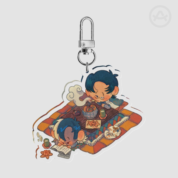 Makuja (Black Jack) Clear Acrylic Keychains