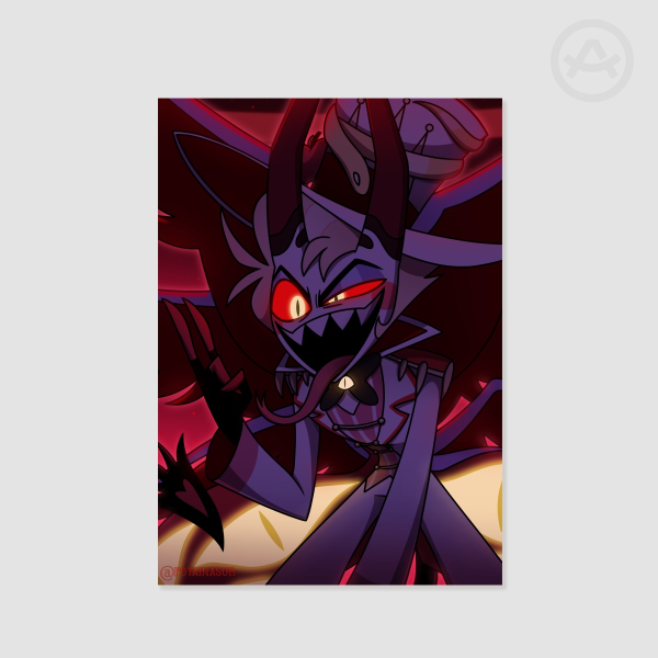 Lucifer Morningstar Demon form | HH s2 Poster