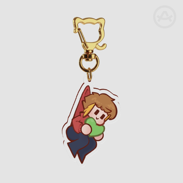 Grian Double Life Acrylic Keychain