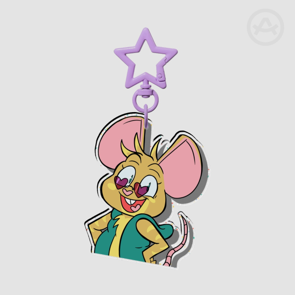 Maus the Mouse Keychain