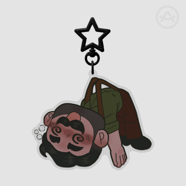 Punchup dangling Keychain