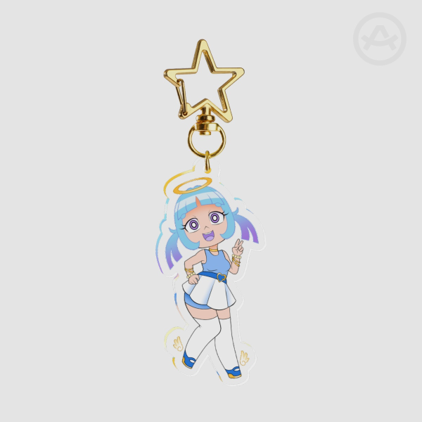 Courtney Angel Keychain