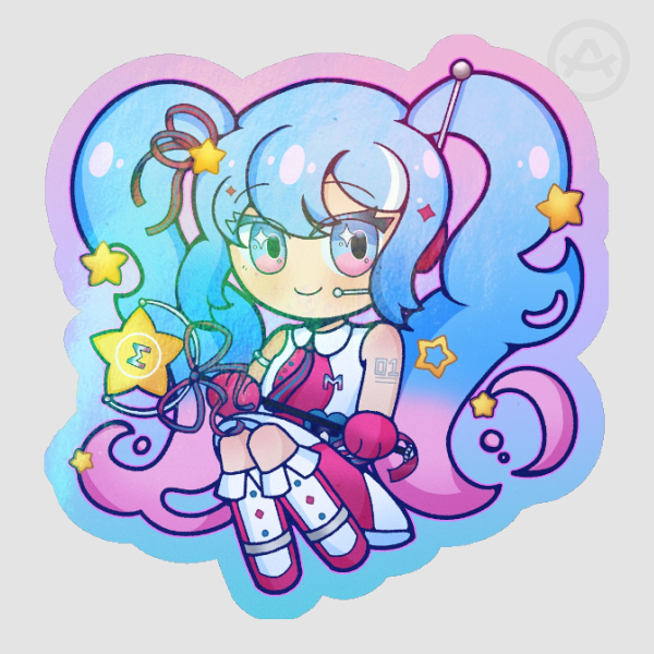 [VSYNTH] Future Eve Miku - Sticker