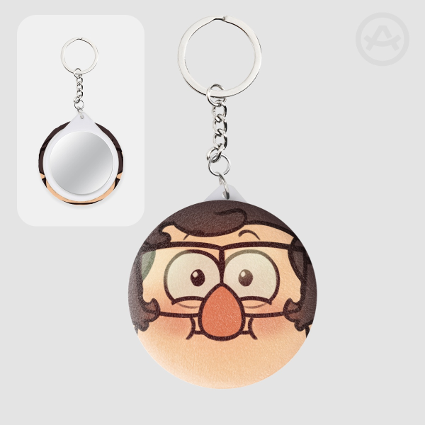 Kid Ford Pines Plush Badge Keychain