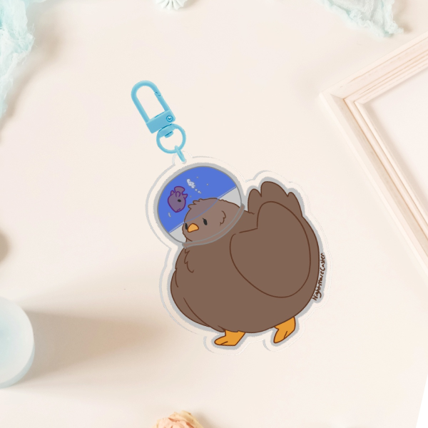 Deep Sea Diver Chicken Keychains