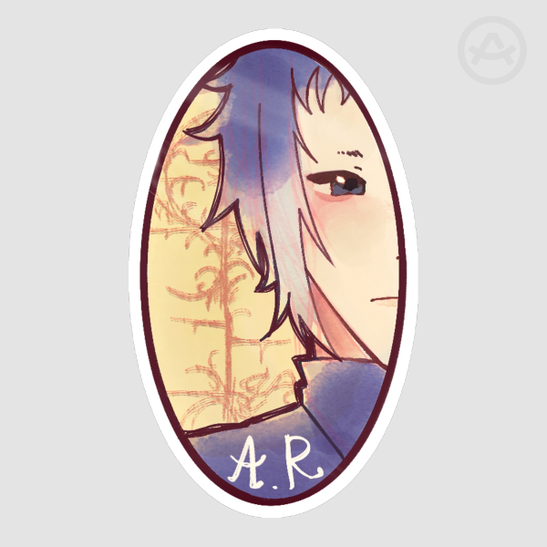 Akutagawa Die Cut Stickers